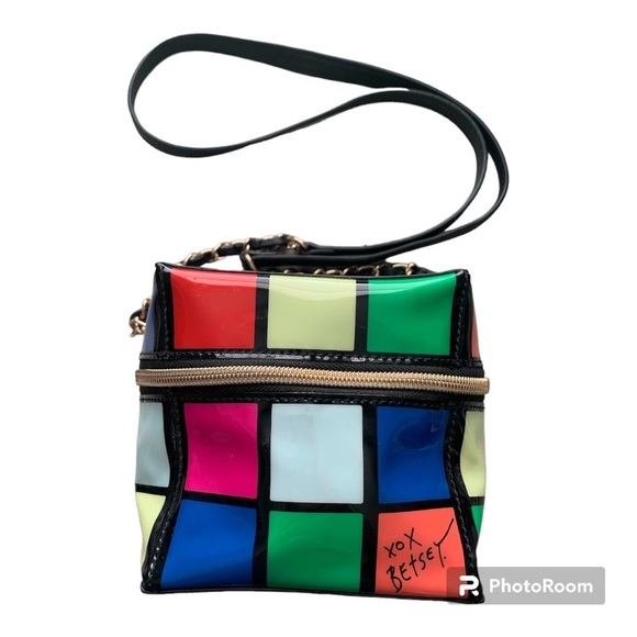 Betsey Johnson Handbags - Betsey Johnson Rubik’s Cube Crossbody Shoulder Bag